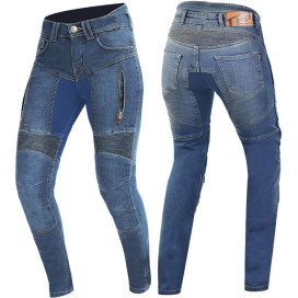 Trilobite Parado Monolayer Lady motorbike jeans CE AAA with Tri-Stretcher Pro 5.0 denim and protectors
