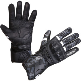 Modeka VALYANT PRO motorcycle gloves CE long cuff leather touch-tip AirFlow system