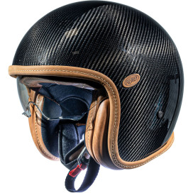 Premier Open Face Helmet VINTAGE Retro Classic Classic Car with Sun Visor and ECE 22.05