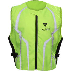 Modeka safety vest FAHRSCHULE reflective with concealable print