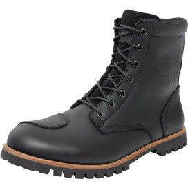 iXS Classic Shoe Oiled Leather CE-approved leather motorcycle boots with side zip and protectors