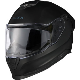 Nexx Y.100R full-face helmet with rear spoiler, sun visor and Pinlock
