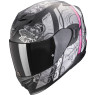 FASTA matt schwarz-silber-rosa