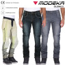 Modeka motorcycle jeans GLENN II 2 aramid denim stretch pants with CE A including knee protectors