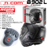 N-COM Headset B902L R with emergency brake light for Nolan N100-5 N90-3 N80-8 N87 N70-2 N40 N104 N44