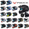 Nexx enduro helmet X.VILIJORD flip-up helmet with removable helmet peak