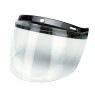 Kochmann 3-button visor for jet helmets clear