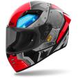 Bot grau schwarz rot blau