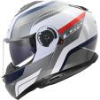 Monza weiss blau rot